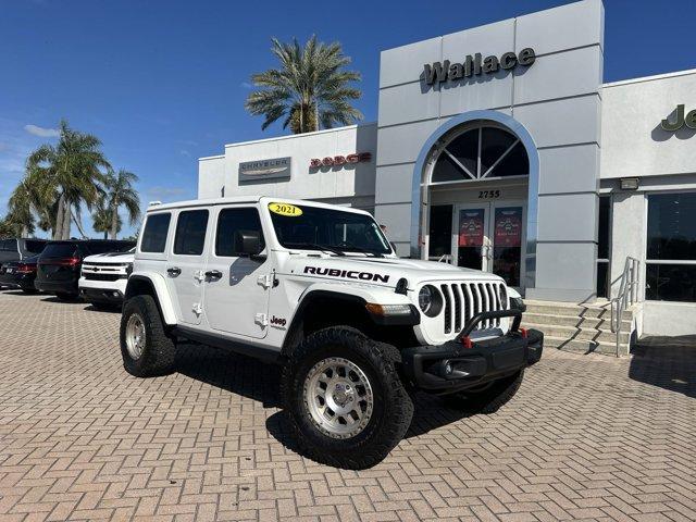 used 2021 Jeep Wrangler Unlimited car, priced at $42,800