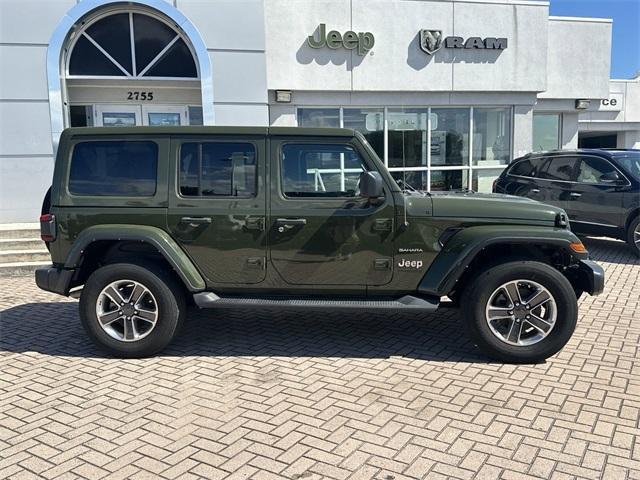 used 2022 Jeep Wrangler Unlimited car, priced at $35,849