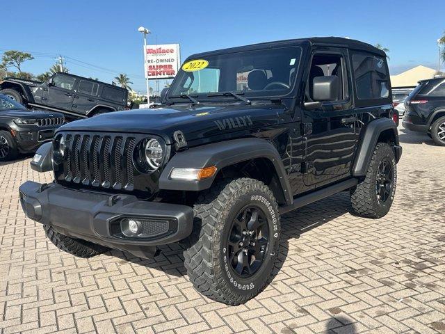 used 2022 Jeep Wrangler car, priced at $32,367