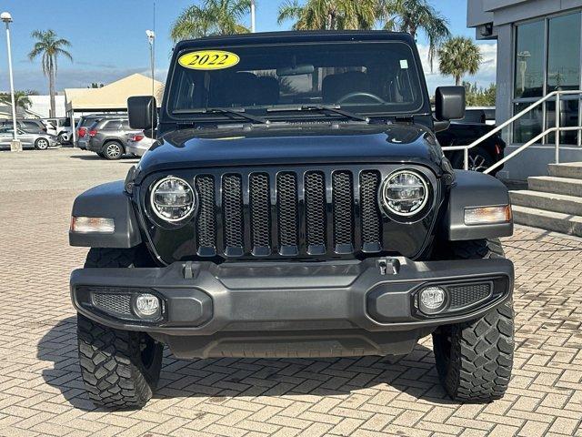 used 2022 Jeep Wrangler car, priced at $32,367