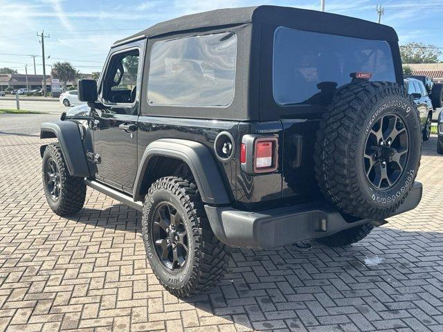 used 2022 Jeep Wrangler car, priced at $32,367