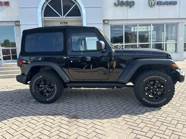 used 2022 Jeep Wrangler car, priced at $32,367