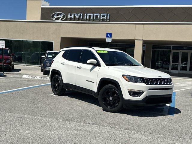 used 2021 Jeep Compass car, priced at $17,536