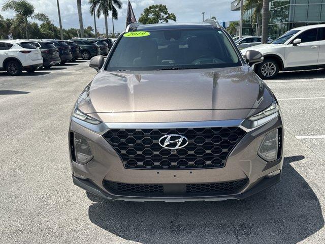 used 2019 Hyundai Santa Fe car, priced at $18,555