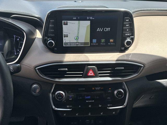 used 2019 Hyundai Santa Fe car, priced at $18,555