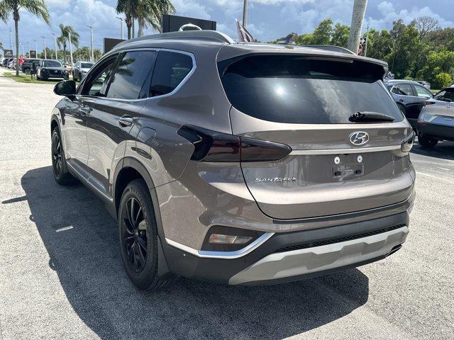 used 2019 Hyundai Santa Fe car, priced at $18,555
