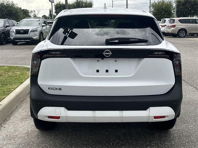 new 2025 Nissan Kicks car, priced at $25,595