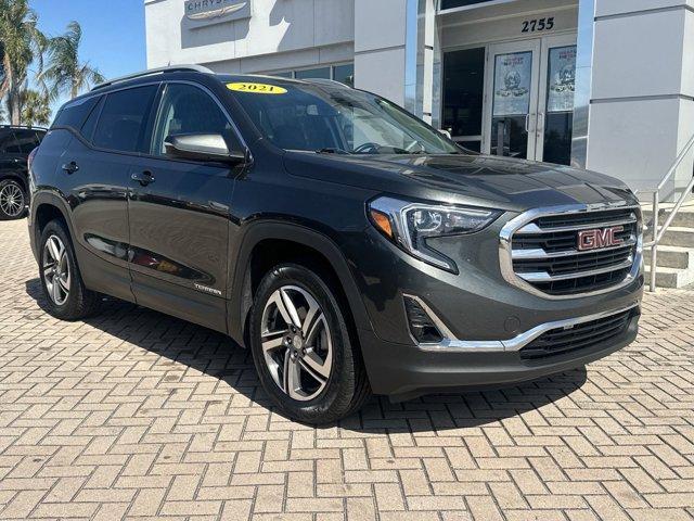 used 2021 GMC Terrain car, priced at $19,900