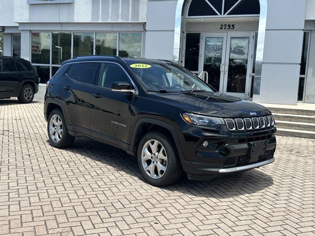 used 2022 Jeep Compass car, priced at $18,921