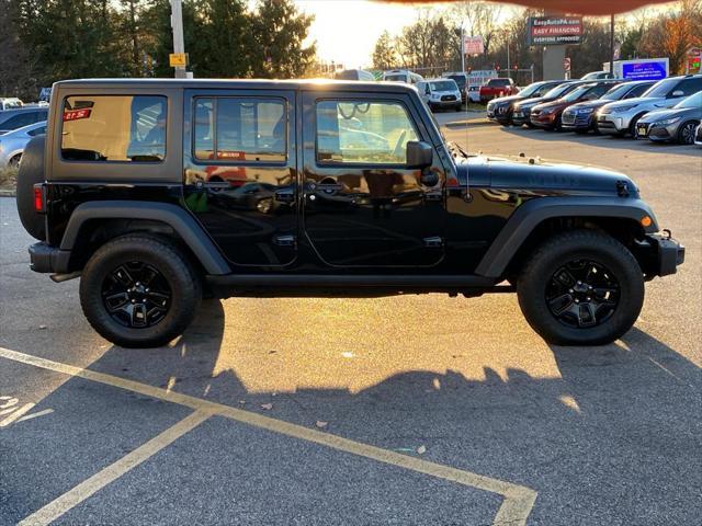 used 2017 Jeep Wrangler Unlimited car, priced at $17,699