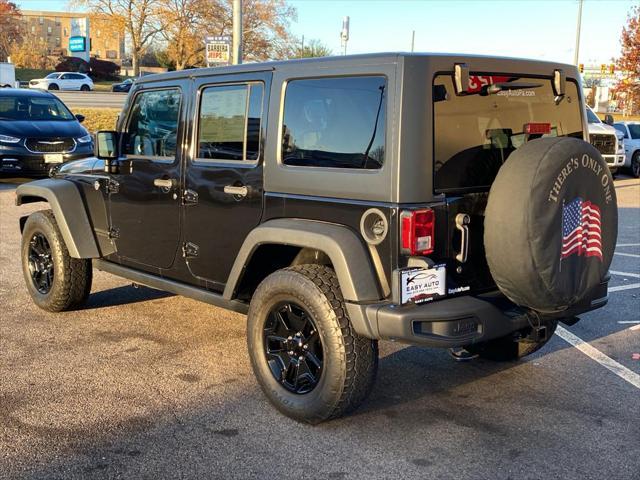 used 2017 Jeep Wrangler Unlimited car, priced at $17,699