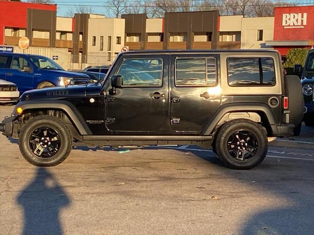 used 2017 Jeep Wrangler Unlimited car, priced at $17,699