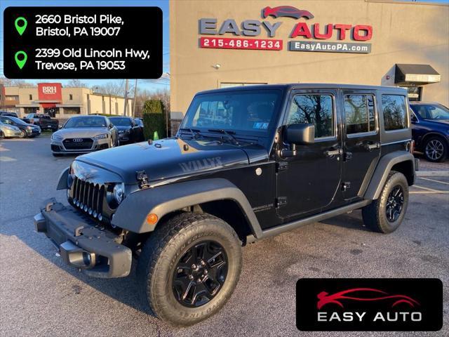 used 2017 Jeep Wrangler Unlimited car, priced at $17,699