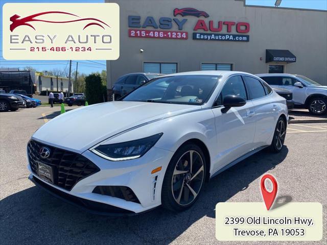 used 2021 Hyundai Sonata car, priced at $22,899