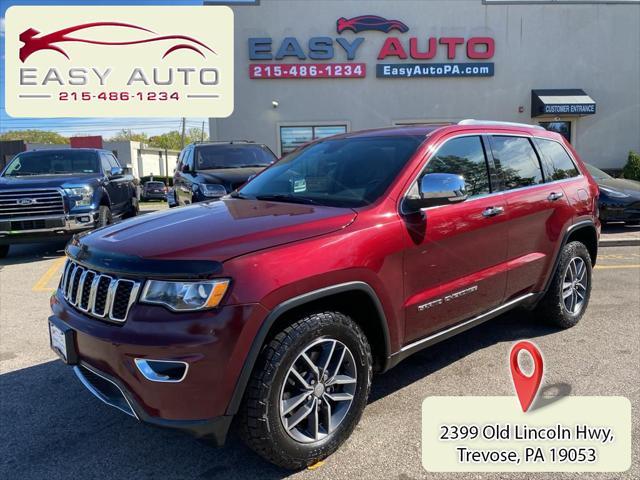 used 2017 Jeep Grand Cherokee car, priced at $15,289