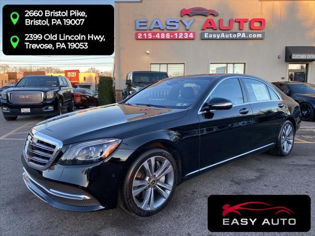 used 2020 Mercedes-Benz S-Class car, priced at $36,699