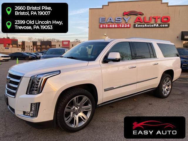 used 2017 Cadillac Escalade ESV car, priced at $25,699