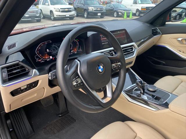 used 2021 BMW 330 car, priced at $29,399