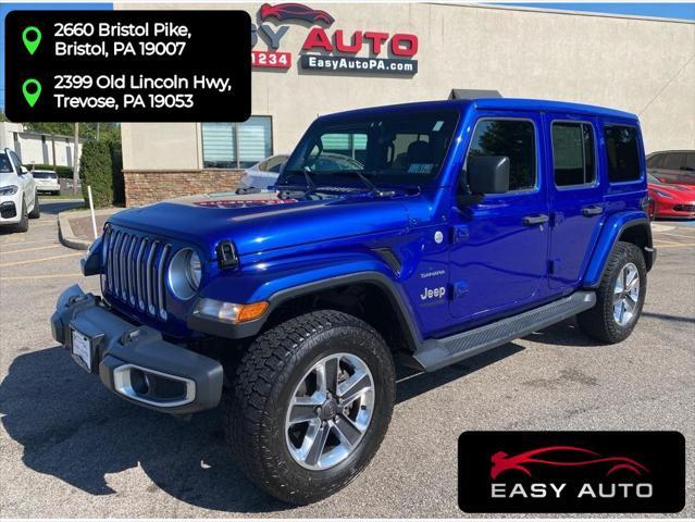 used 2019 Jeep Wrangler Unlimited car, priced at $23,844