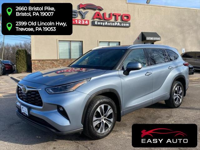 used 2021 Toyota Highlander car, priced at $23,362