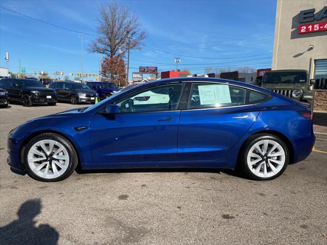 used 2022 Tesla Model 3 car, priced at $19,399