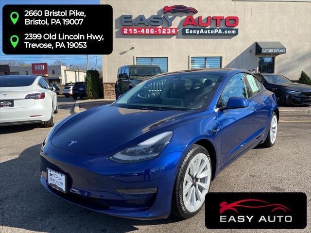 used 2022 Tesla Model 3 car, priced at $18,817