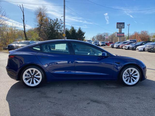 used 2022 Tesla Model 3 car, priced at $19,399