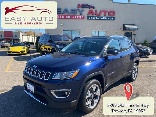 used 2018 Jeep Compass car, priced at $18,621