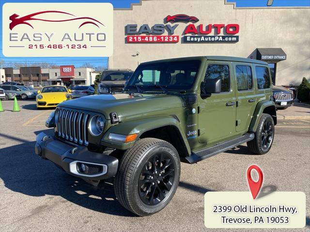 used 2021 Jeep Wrangler Unlimited car, priced at $29,699