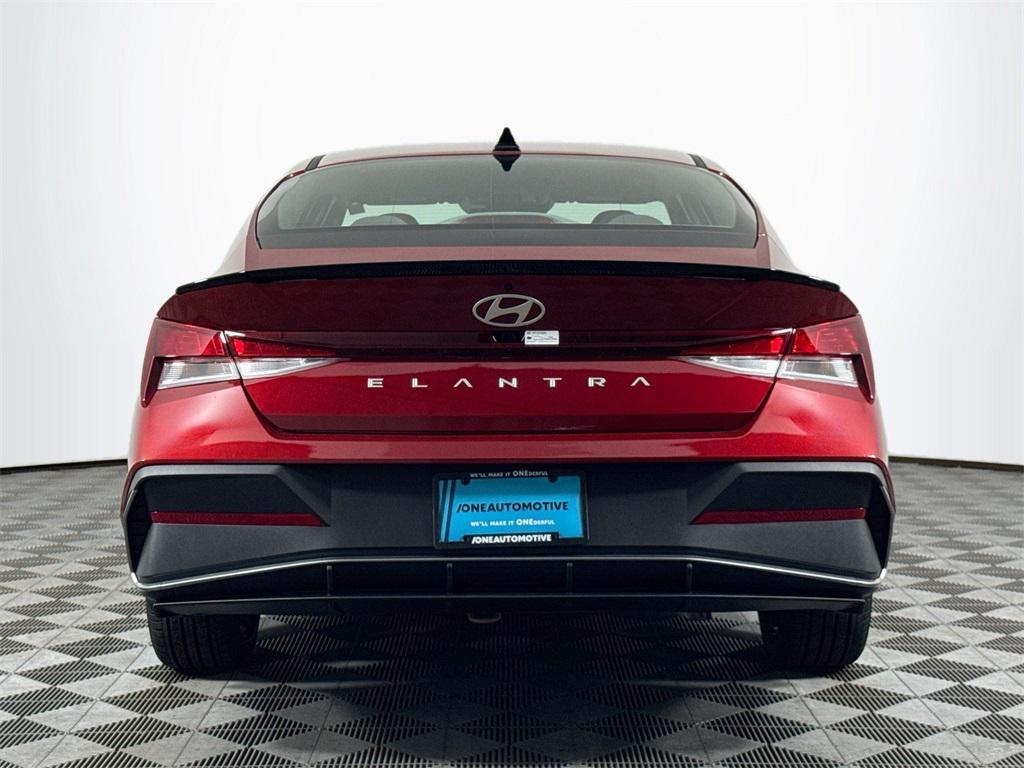new 2025 Hyundai Elantra car, priced at $22,700
