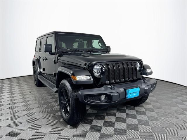 used 2020 Jeep Wrangler Unlimited car, priced at $31,492