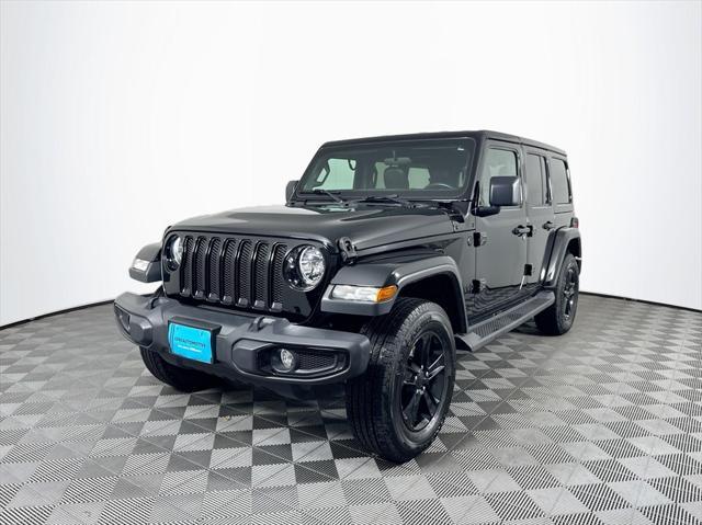 used 2020 Jeep Wrangler Unlimited car, priced at $31,492