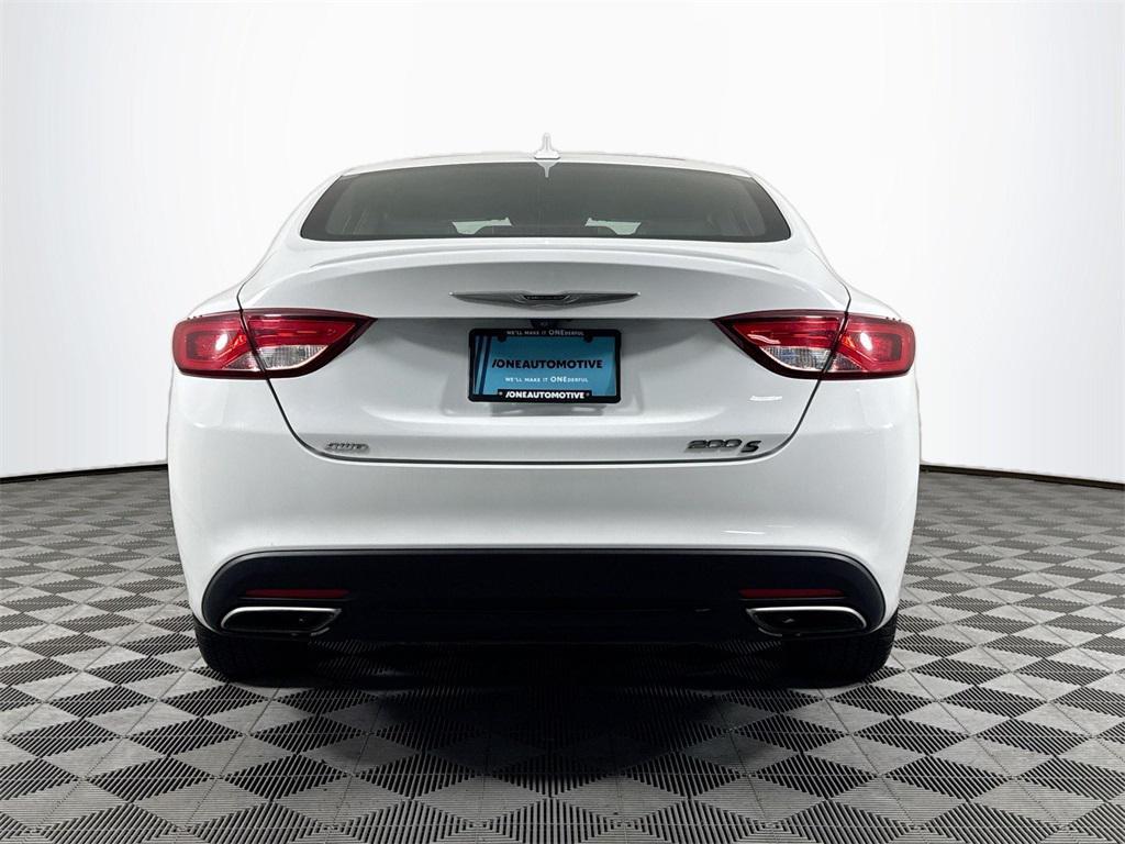 used 2015 Chrysler 200 car, priced at $11,497
