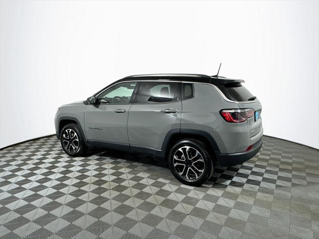 used 2022 Jeep Compass car, priced at $21,992