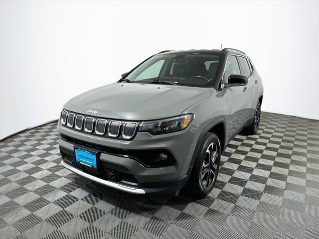 used 2022 Jeep Compass car, priced at $21,992