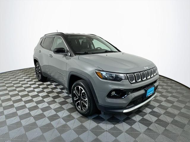 used 2022 Jeep Compass car, priced at $21,992