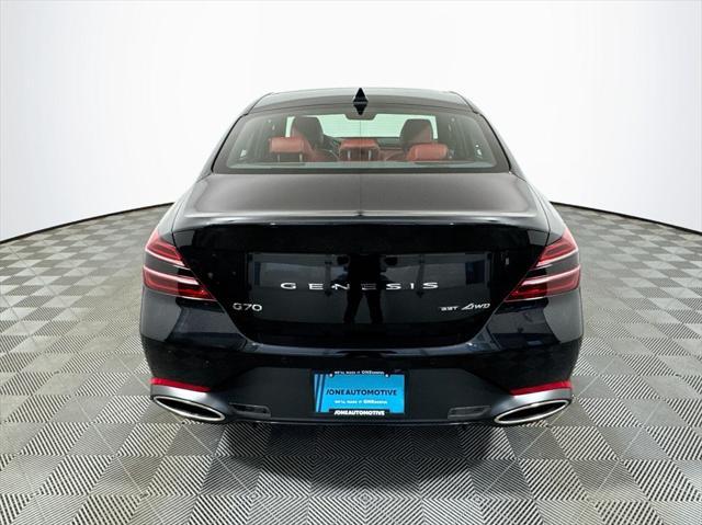 used 2023 Genesis G70 car, priced at $38,777