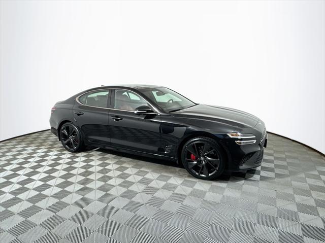 used 2023 Genesis G70 car, priced at $38,777