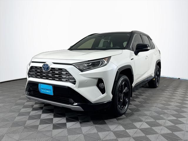 used 2019 Toyota RAV4 Hybrid car, priced at $26,992