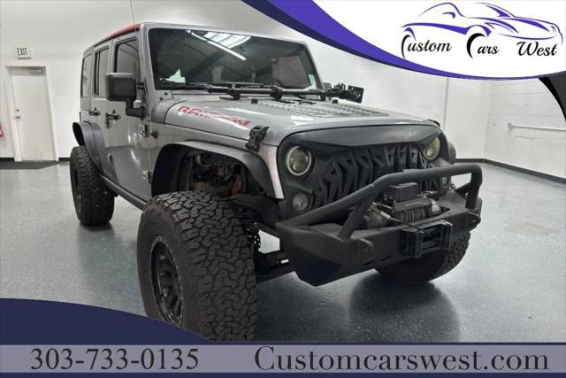 used 2015 Jeep Wrangler Unlimited car, priced at $19,601