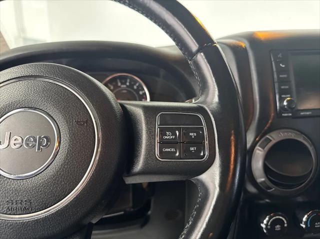used 2017 Jeep Wrangler Unlimited car, priced at $16,900
