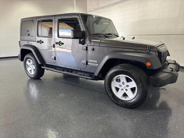 used 2017 Jeep Wrangler Unlimited car, priced at $16,900