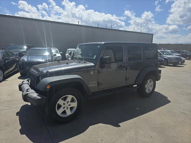 used 2017 Jeep Wrangler Unlimited car, priced at $16,900