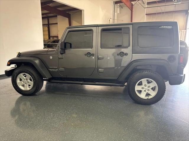 used 2017 Jeep Wrangler Unlimited car, priced at $16,900