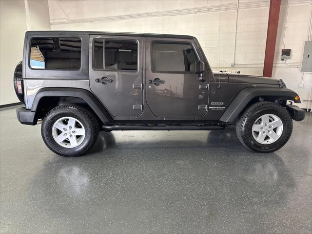 used 2017 Jeep Wrangler Unlimited car, priced at $16,900