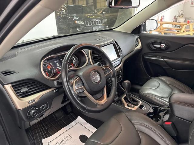used 2017 Jeep Cherokee car, priced at $14,950