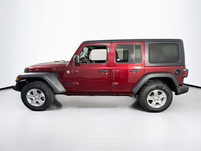 used 2021 Jeep Wrangler Unlimited car, priced at $27,955