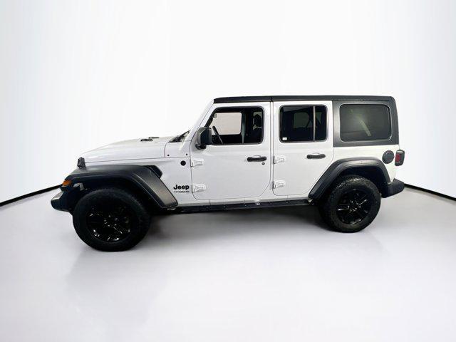 used 2021 Jeep Wrangler Unlimited car, priced at $33,057