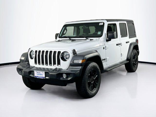 used 2021 Jeep Wrangler Unlimited car, priced at $33,057