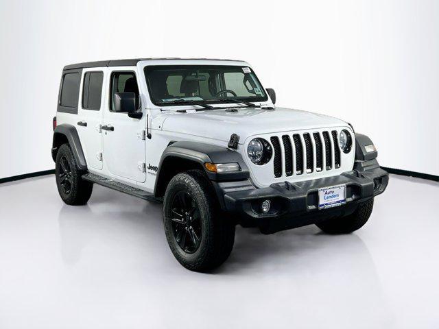used 2021 Jeep Wrangler Unlimited car, priced at $33,057